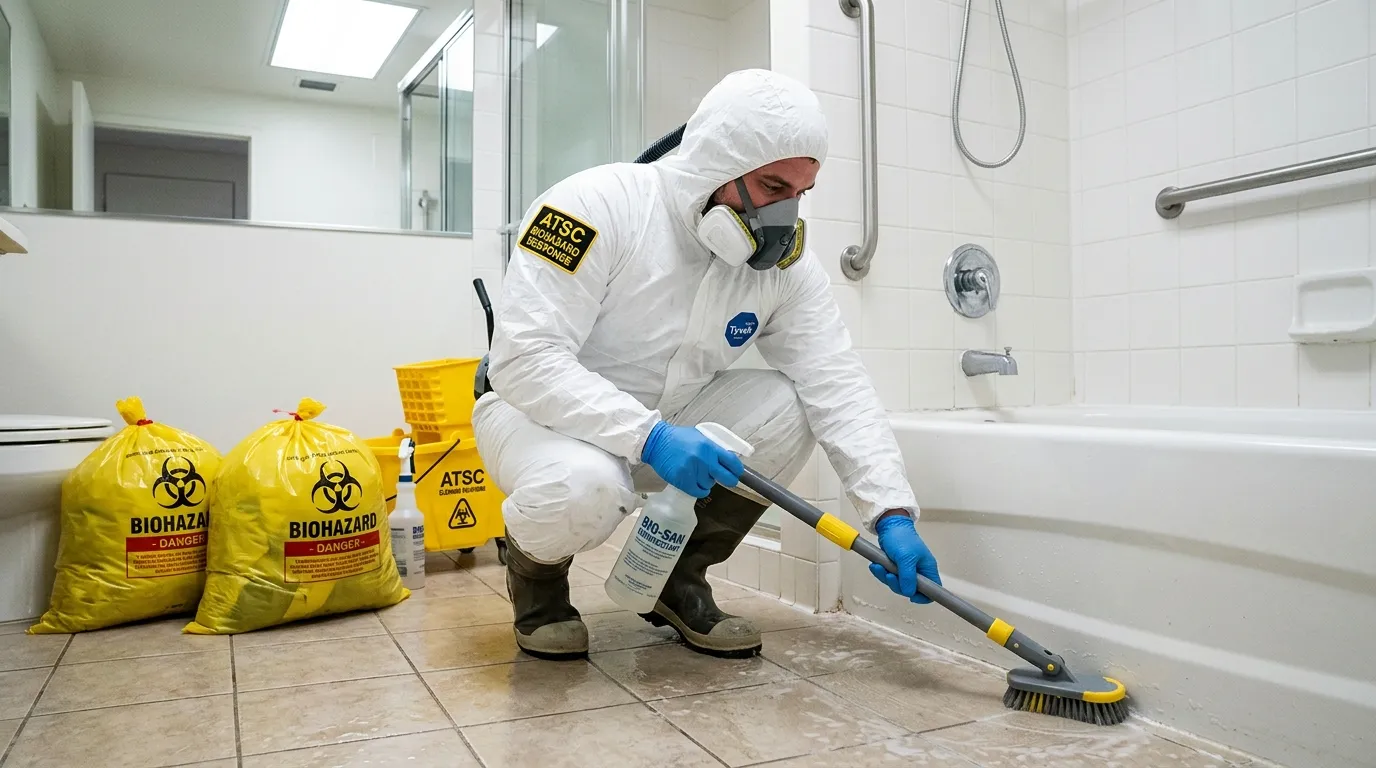 Decontamination equipment deployed for Blood Cleanup in South Burlington